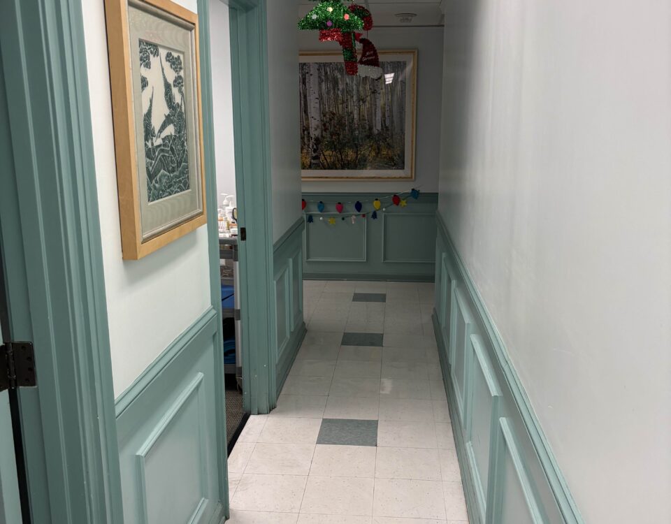 Clinical care space at L.A. Pain & Wellness Institute, Los Angeles