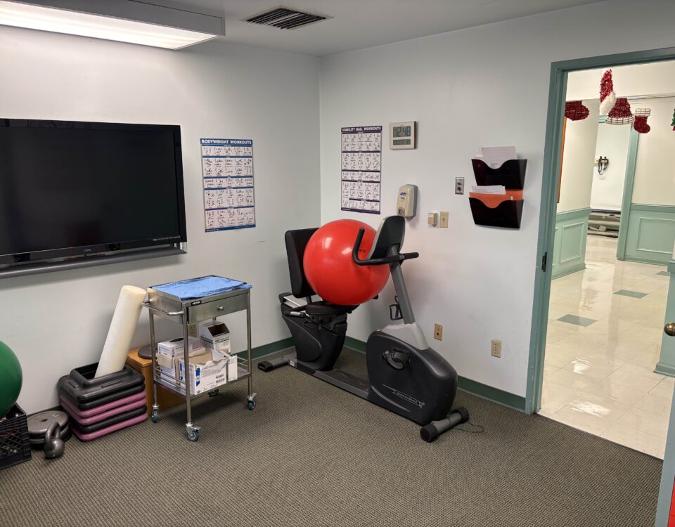 Physical therapy room