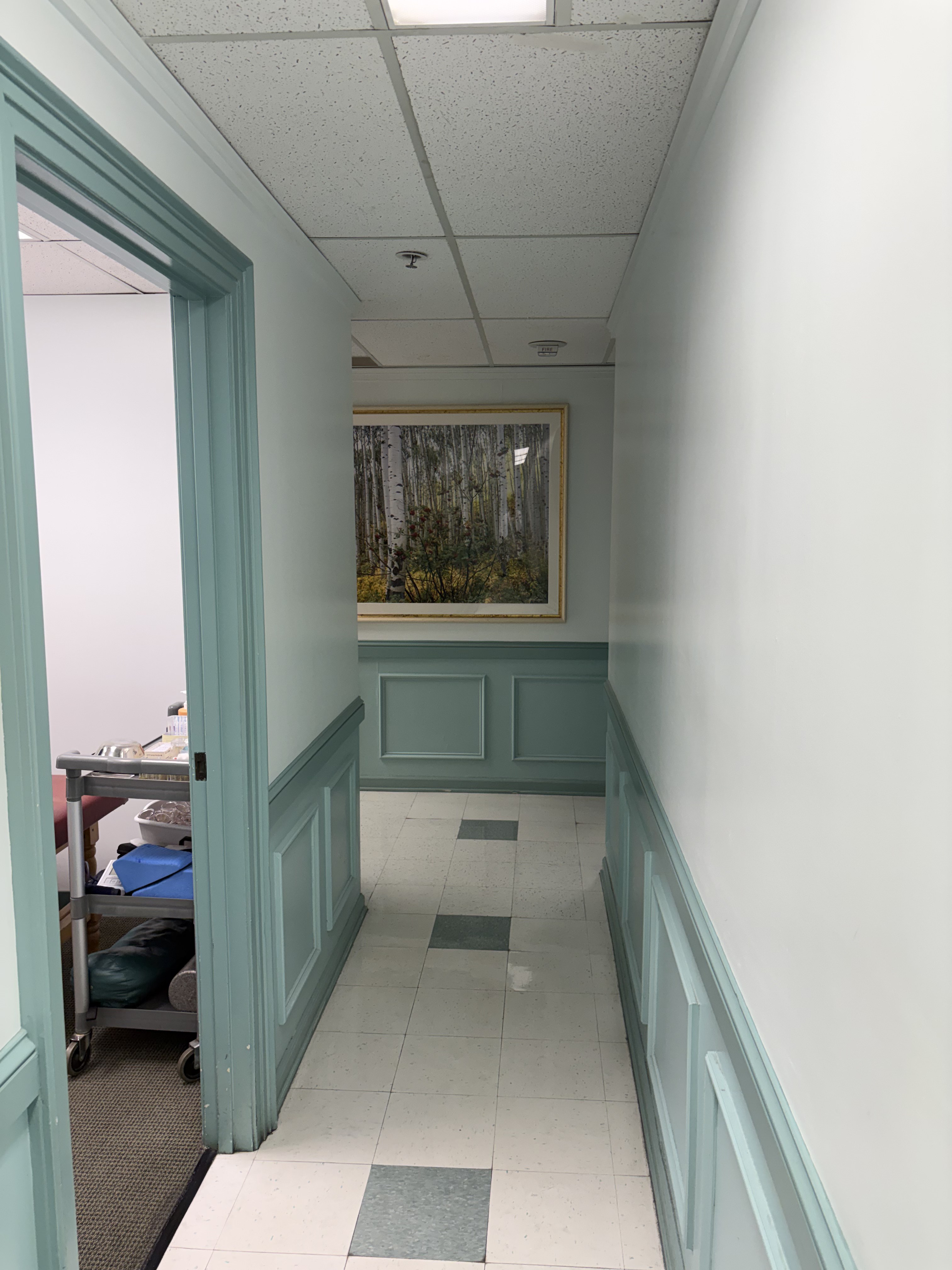 Hallway at L.A. Pain & Wellness Institute